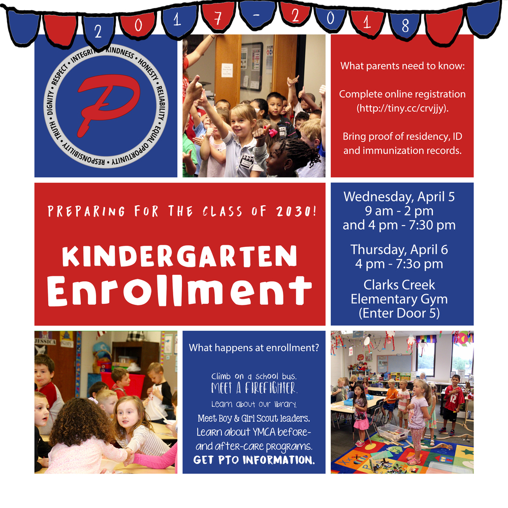 Kindergarten Enrollment April 5th and 6th!