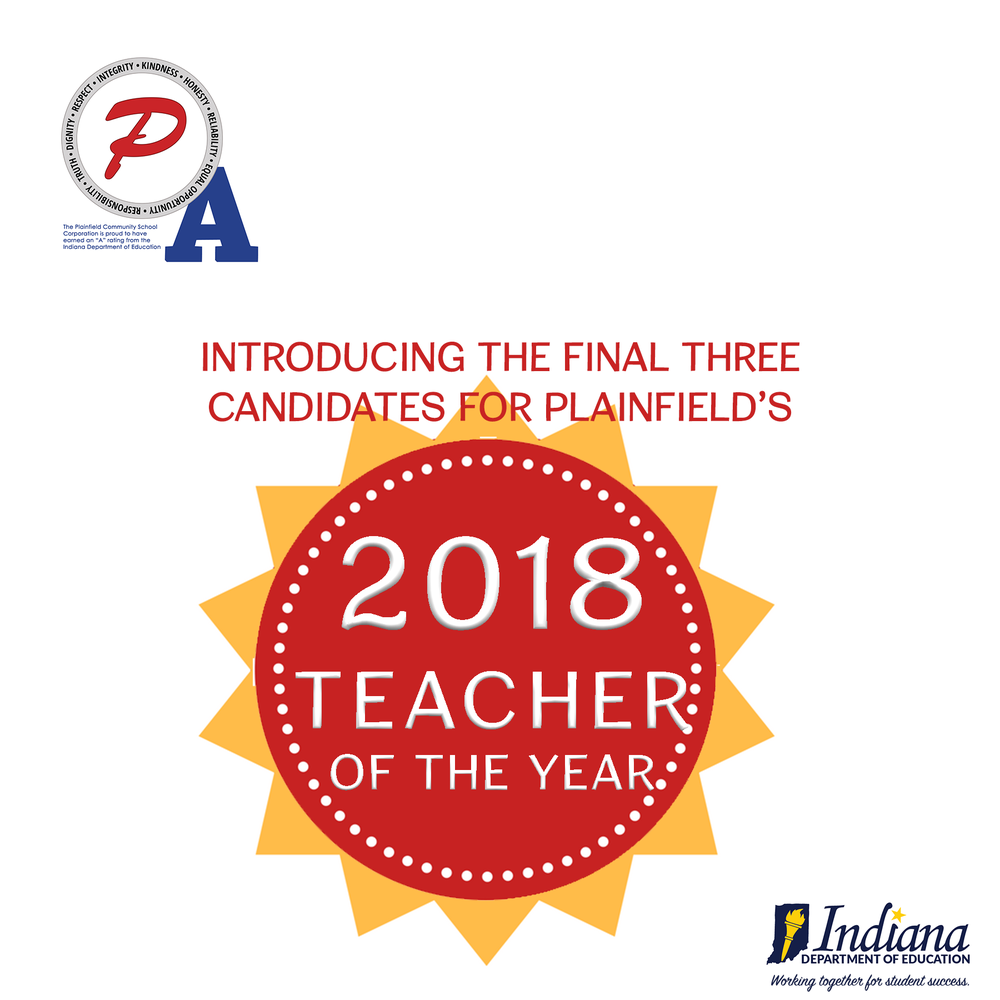 Finalists named for Plainfield's Teacher of the Year