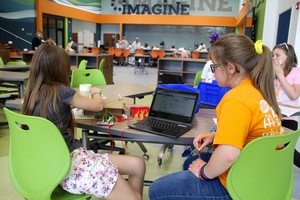 5th grade students experience an Odyssey at The Imagination Lab
