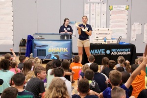 The Shark Cart is visiting Brentwood!