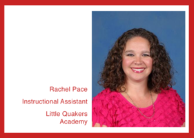 Get to know us: Rachel Pace!