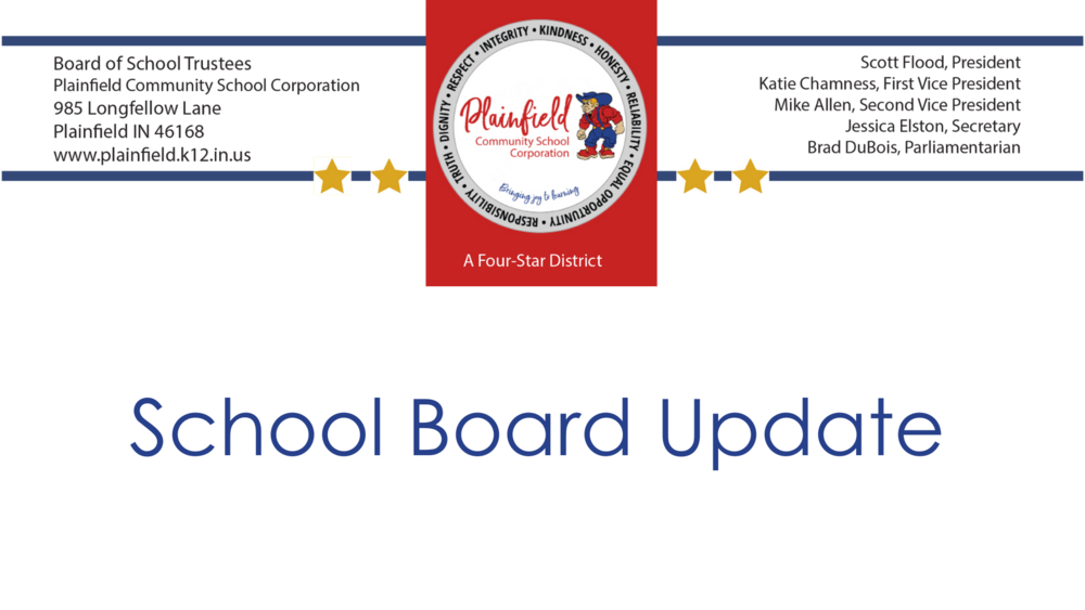 School Board Update