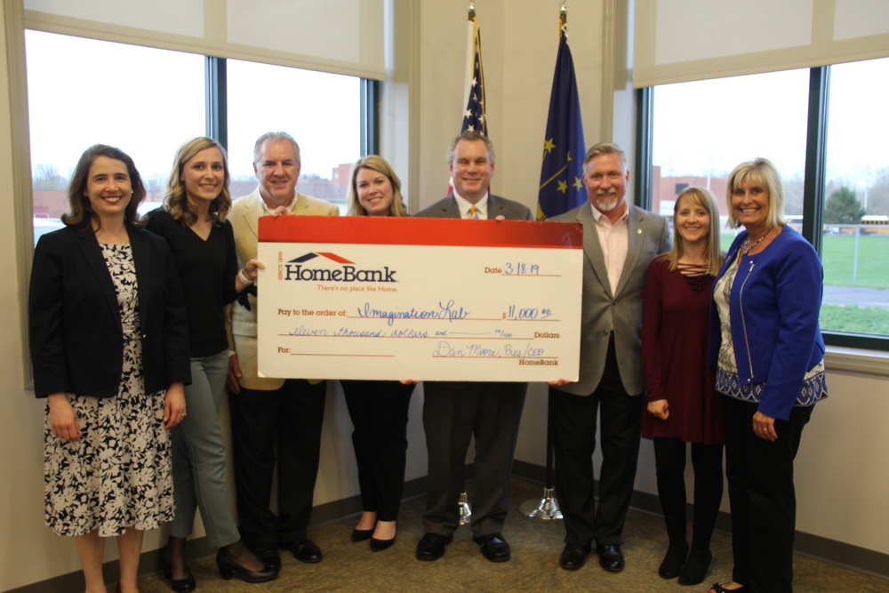 Thanks to Home Bank for their generous support of The Imagination Lab.