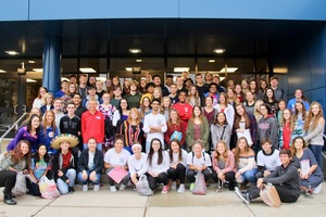PHS 4th year Spanish students: Teacher-for-the-Day!