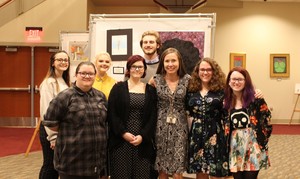 AP Art Student Exhibition held at PHS