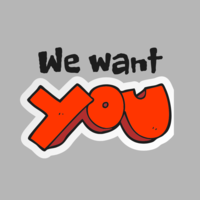 We want you!