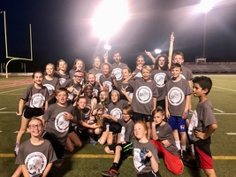 Rain date delivers perfect evening for track, wellness event