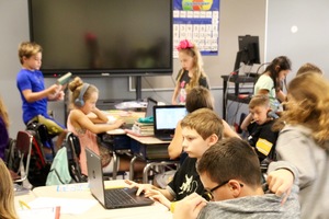 Just another day at Van Buren Elementary!