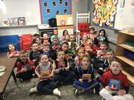 Plainfield Legacy Foundation visit Kindergarten