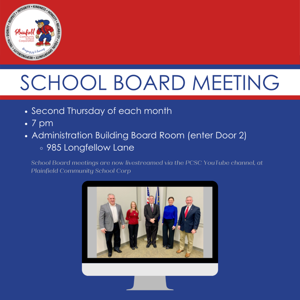 School Board meeting, this Thursday, August 12 at 7 pm, in the Administration Building Board Room, Door 2