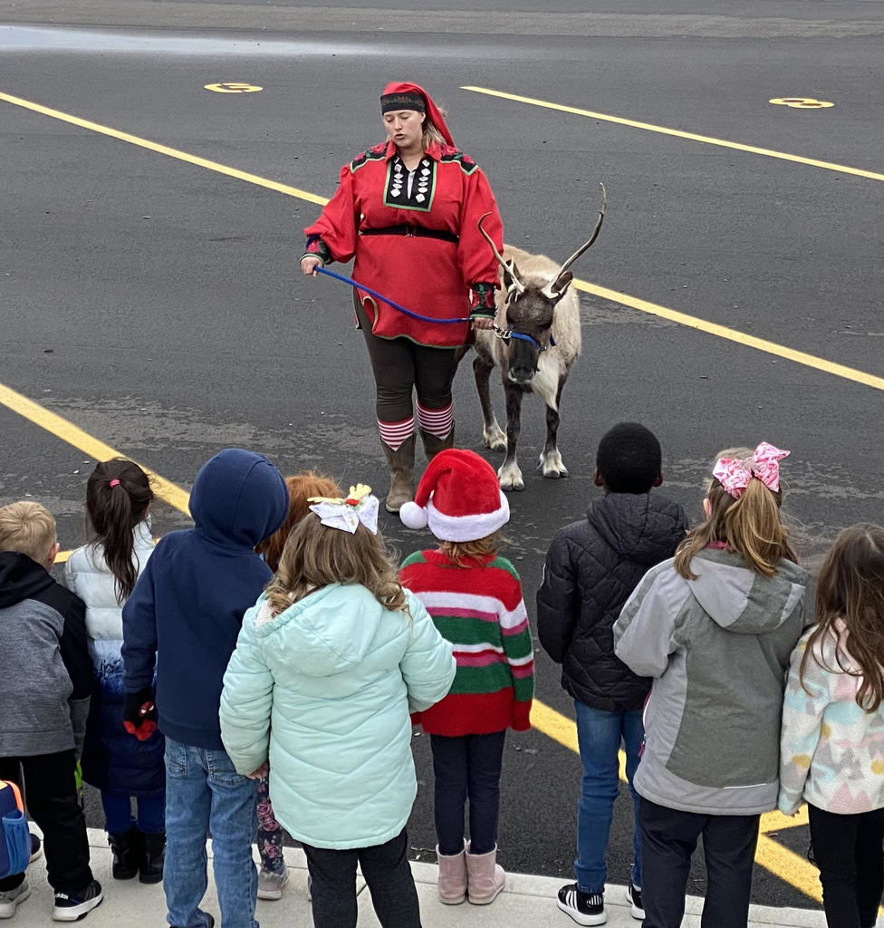 Reindeer Carol Visits from the North Pole!