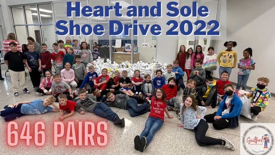 KSchwanekamp's class for Heart and Sole Shoe Drive