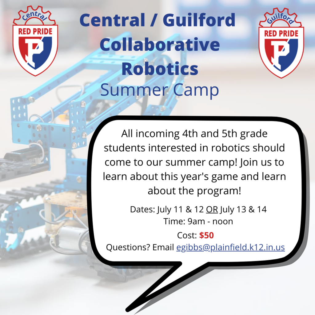 2022 Robotics Summer Camp Graphic