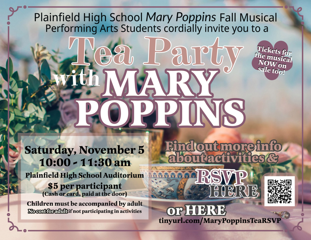 Tea Party with Mary Poppins Flyer
