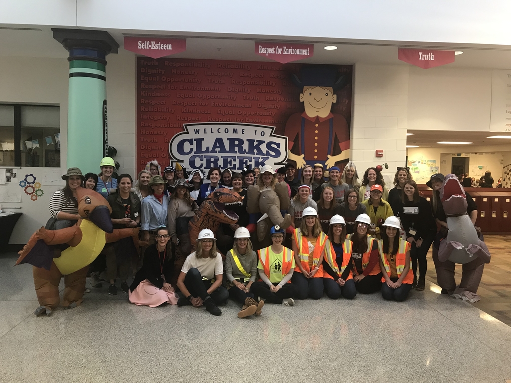 Clarks Creek staff had fun at the Halloween event on Saturday!