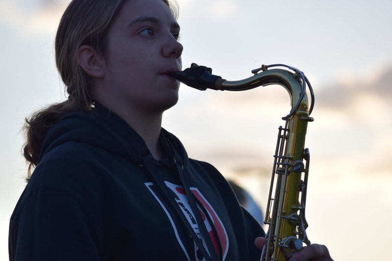 PHS saxophonist, Alexa Magnus