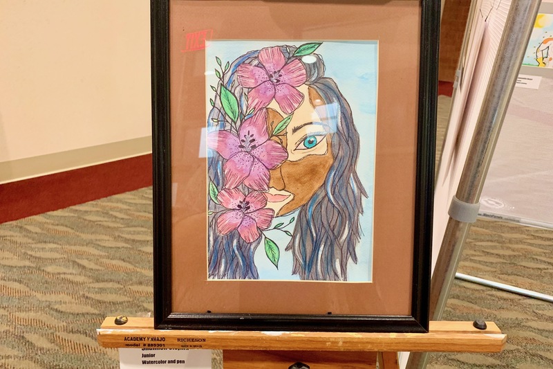 Art displayed for the Spring 2021 AP Studio Art Exhibition