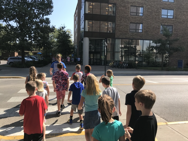 Plainfield 3rd Graders visit ISU | Van Buren Elementary School