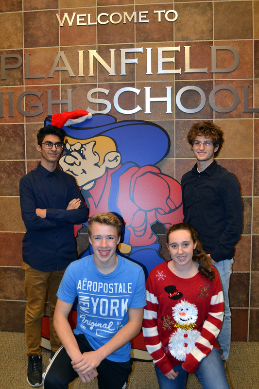 PHS '19 Rising Stars, l-r: Romael Khan, Collin Elston, Victoria Kinnamon, Brigham Anderson