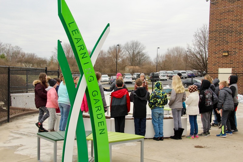 The Learning Garden is a product of Big Green, who designs the ideal raised bed gardens and develops curriculum for schools across the country.