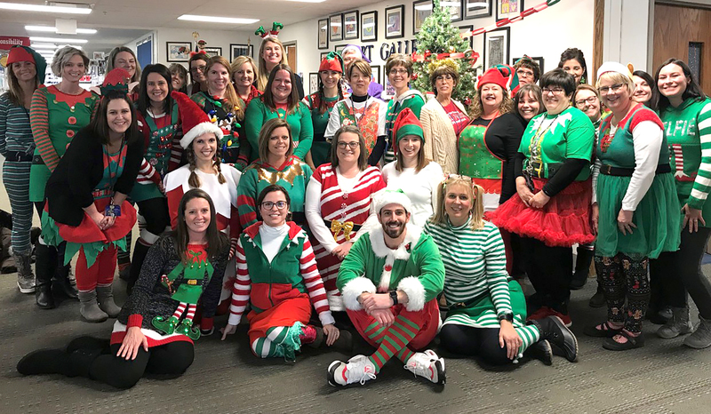The Central staff, aka the Central Elves!